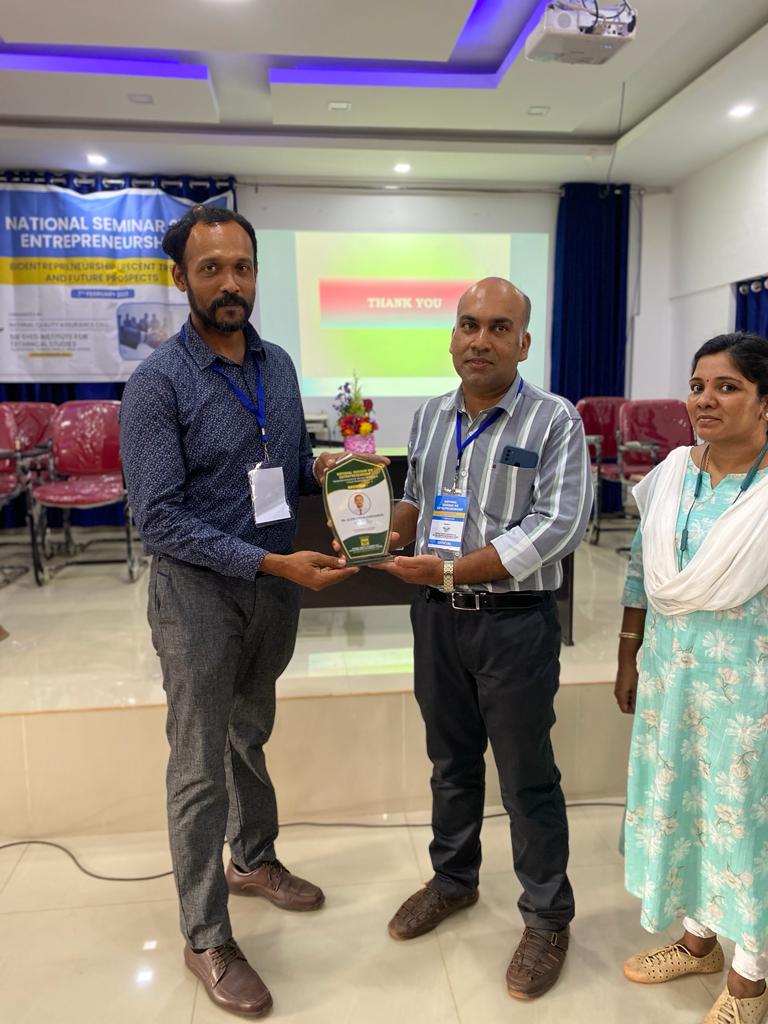 National Seminar on Entrepreneurship: Bioentrepreneurship — Recent Trends and Future Prospects image