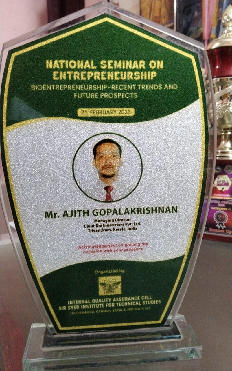 National Seminar on Entrepreneurship: Bioentrepreneurship — Recent Trends and Future Prospects image